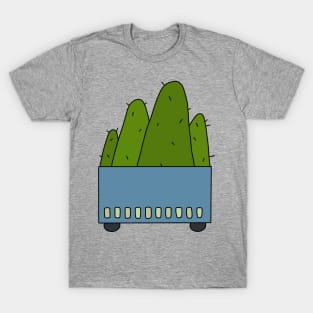 Cute Cactus Design #64: Mountain Cactus T-Shirt